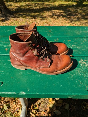 Red wing 3340 leather boots - wing,