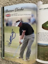 Darren Clarke Autograph Royal