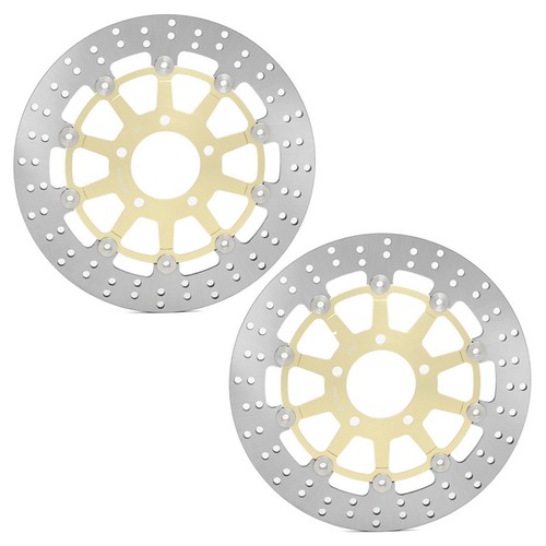 Pair round front brake - round,