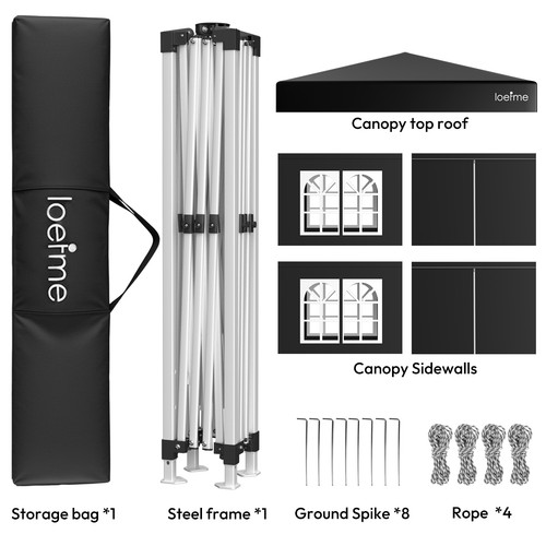 5x2 heavy duty pop - 2.5x2.5m,