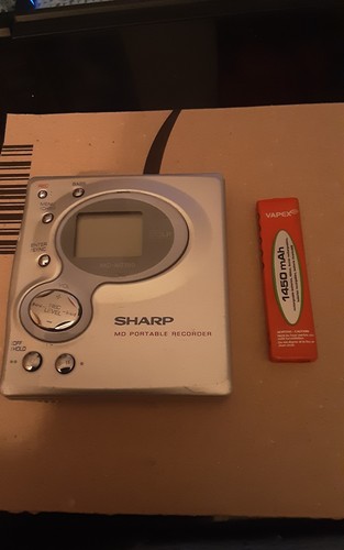 Sharp minidisc recorder - sharp,