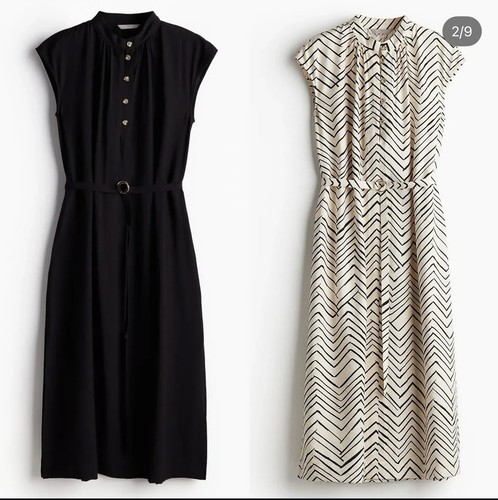 Black belted midi - black,