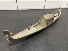 Vintage Reuge Ste  Croix Switzerland Music Gondola Boat ‘House Clearance’