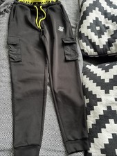 Sik Silk Black Combat Joggers Nwot Small 