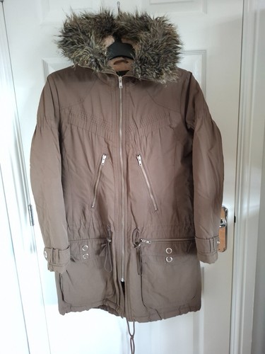 Next khaki winter parka - next, coat