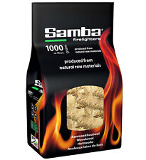 Wood Wool Wax Firelighters Natural ECO Long Burn Fire FSC CERT Bulk 1 KG Bags 