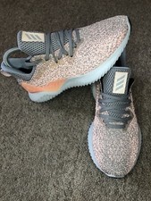 Adidas Bounce Continental Grey Trainers Running Shoes Size UK 6.5 EUR 40