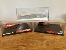 3x Ninco 1/32 Crystal Display Cases Bundle Job Lot Scalextric Slot Car Excellent