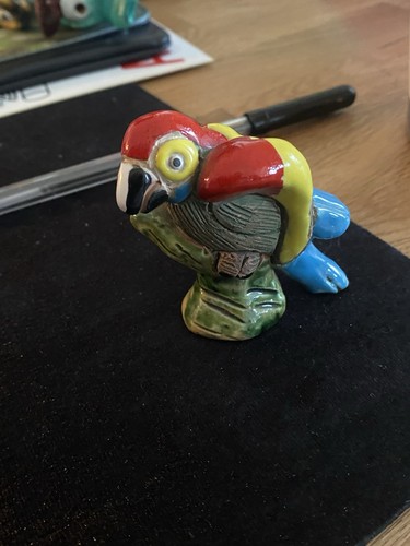 Small parrot ornament - small,