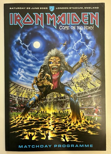 Iron maiden london stadium - maiden,