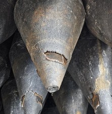 Reinforced Farm posts 145x2200 - Black