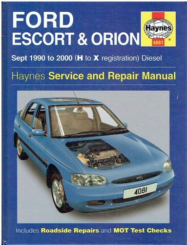 Ford escort mk5 - mk6, diesel