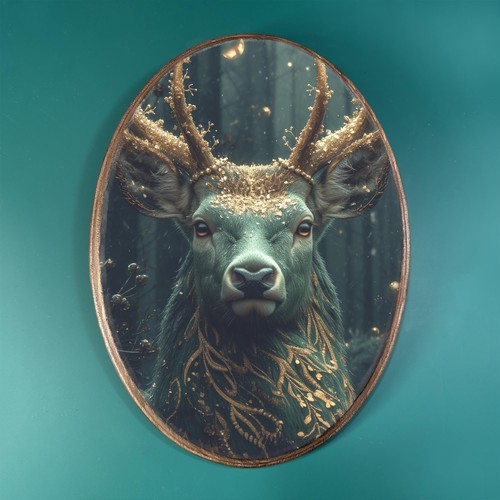 Enchanted stag close - stag,