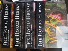 HORUS HERESY Complete Set VISIONS OF WAR/DARKNESS/TREACHERY/DEATH Warhammer 40K