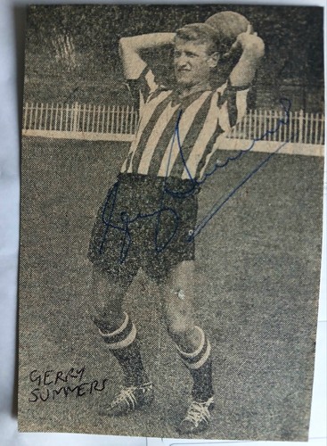 Gerry summers signed 1957 - summers,