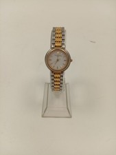 Solvil Titus Quartz Watch Two-Tone Stainless Steel Gold Accents Womens Pre Owned