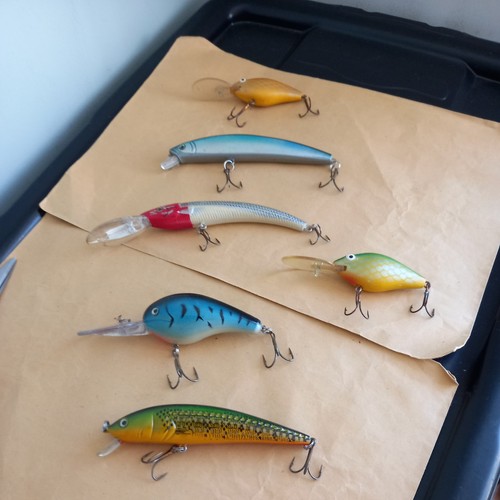 Fishing lure joblot 6cm - 6cm, to
