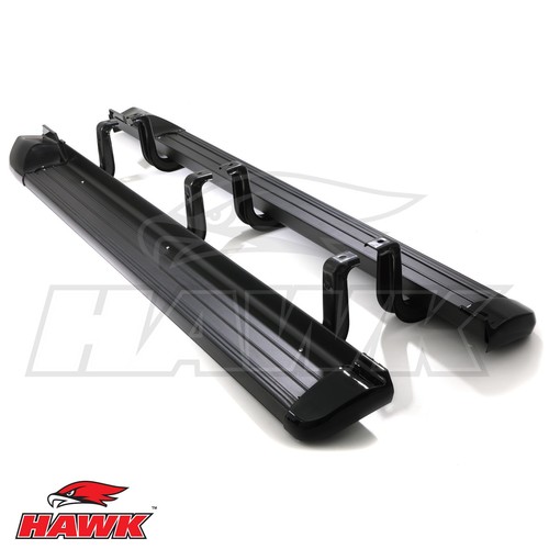Black side steps pair - side,