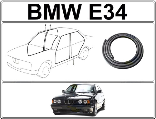 Bmw e34 series sedan - 5, 4
