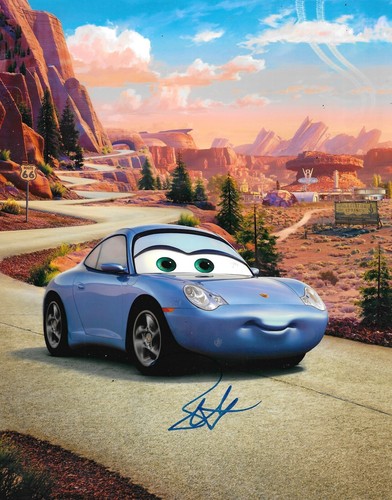 Bonnie hunt signed cars 10x8 - signed,