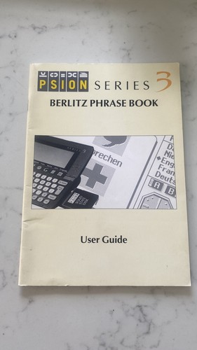 Psion series berlitz - psion, 3a