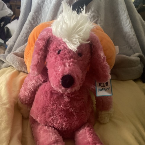 Jellycat pink pickles poodle - pickles,