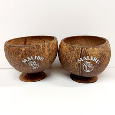 Malibu Coconut Shell Cups x2