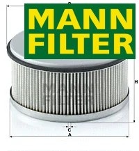 Filter interior air - air, fits