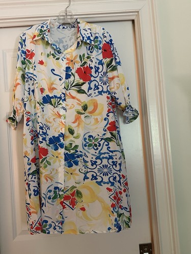 White midi shirt dress with - midi,