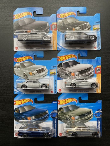 Hot wheels mercedes - bundle, x6