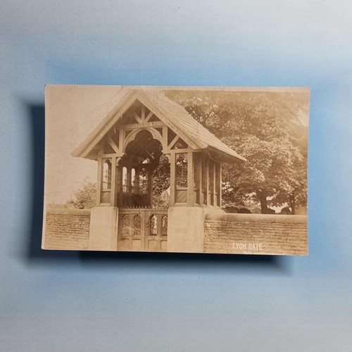 Bolsterstone postcard real - bolsterstone,