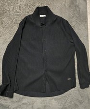 Belier Men's Long Sleeve Shirt In Black Size XXL New Without Tags.