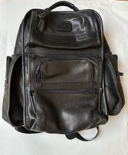 TUMI ALPHA Black Leather