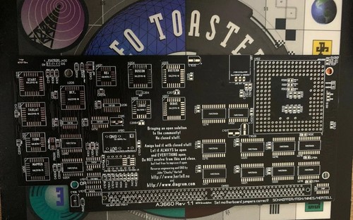 Amiga a3660 pcb - a3660,
