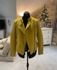 Next Mustard Yellow Faux Suede