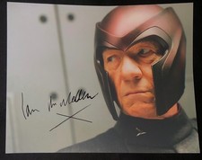 Rare Ian McKellen SIGNED