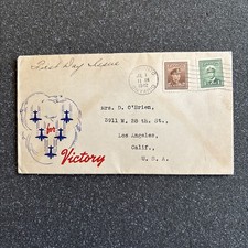 Canada 1942 WWII Victory Cover