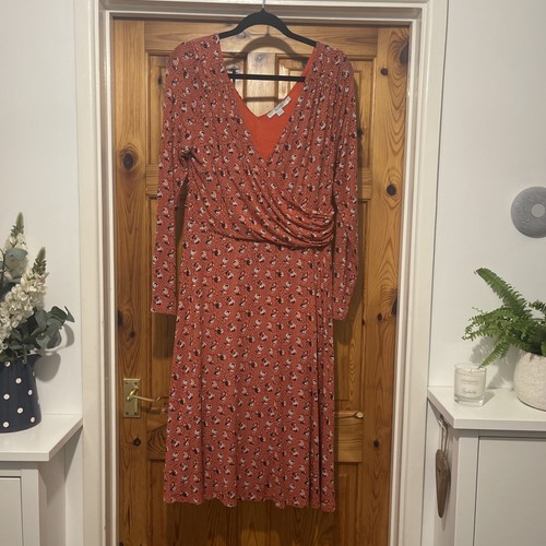 Boden georgia midi dress red - georgia,