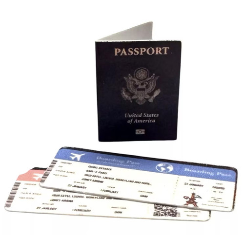 Dolls house passport - house, &