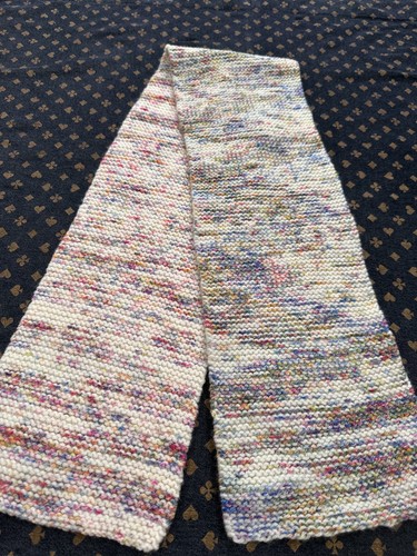 Hand knitted woollen melange - knitted,
