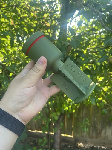 Printed replica 68 rifle - printed, no.68