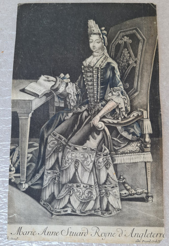 Antique 17th coloured - c.,