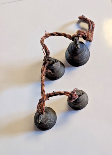 Vintage bells india a - bells, on