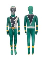 Power Cosplay Rangers Costume Jumpsuit Kids Adult Party Fancy Dress Outfit Gifts