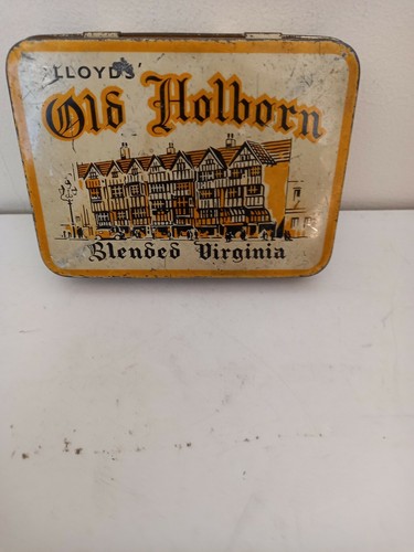 Lloyds old holborn tobacco tin - lloyds,