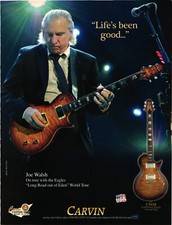 Carvin Guitars Print Advert -