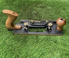 Vintage Jiffy Chalmers Pat 422590 Brass Metal Board Plane CL371