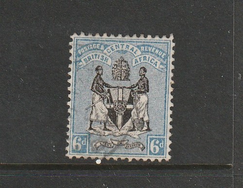 Nyasaland 1896 arms - nyasaland,