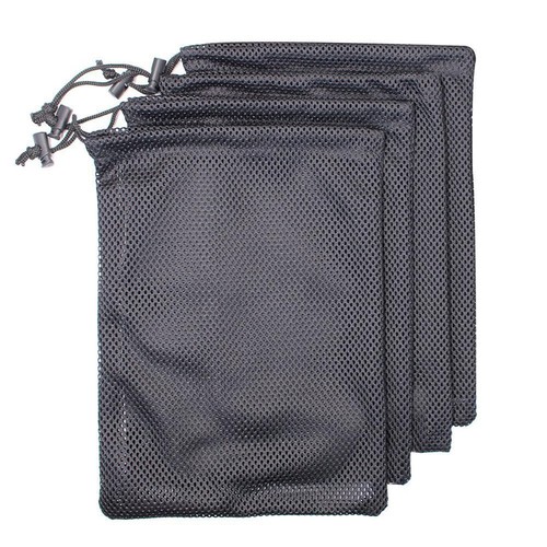 Nylon mesh drawstring bags - nylon,