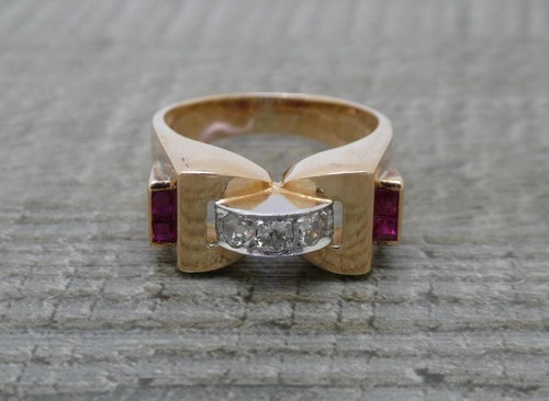 Vintage 18ct gold 1940 - gold, 1940's